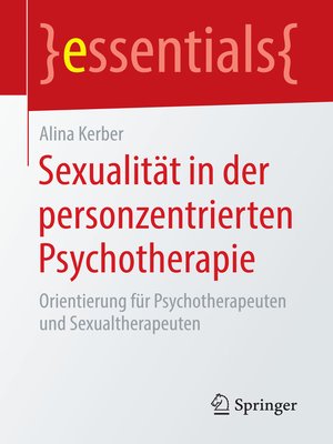 cover image of Sexualität in der personzentrierten Psychotherapie